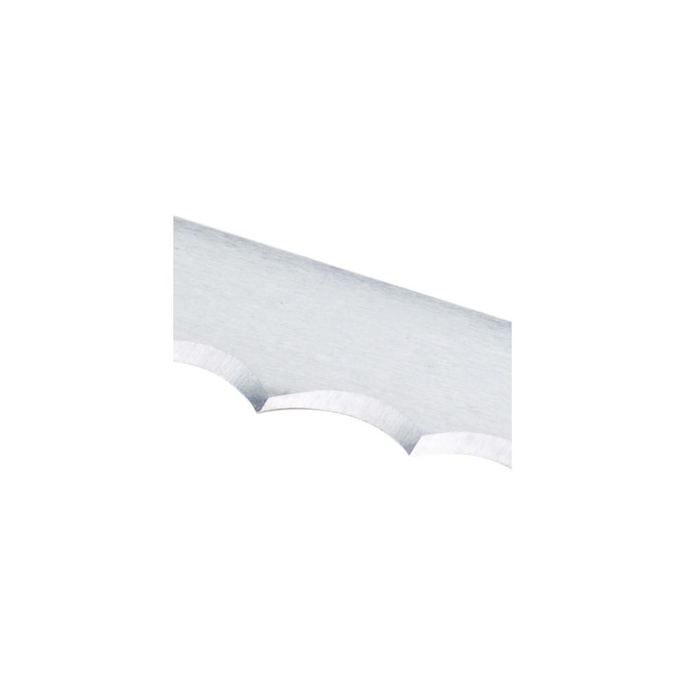 Kasco Meat Slicer Blades, Hook Tooth Edge, 435mm x 5/8" x 0.022" x 6TPI, for Grasselli Machines