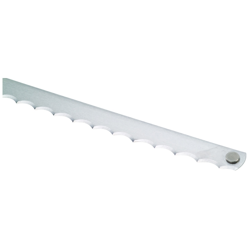 Kasco Meat Slicer Blades, Hook Tooth Edge, 435mm x 5/8" x 0.022" x 6TPI, for Grasselli Machines