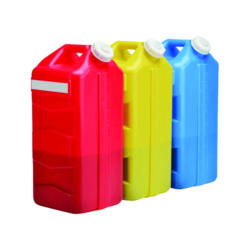 Colored Jugs Jug with Vent Spout Cap and Lanyard, 5 Gallon - Bunzl