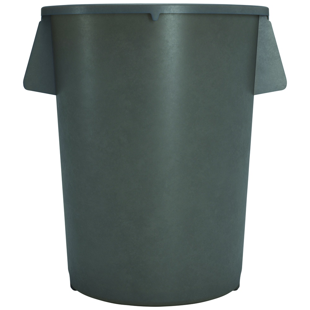 Bronco™ Legacy Round Waste Bin Trash Container 55 Gallon Bronco™ Legacy Round Waste Bin Trash Container 55 Gallon