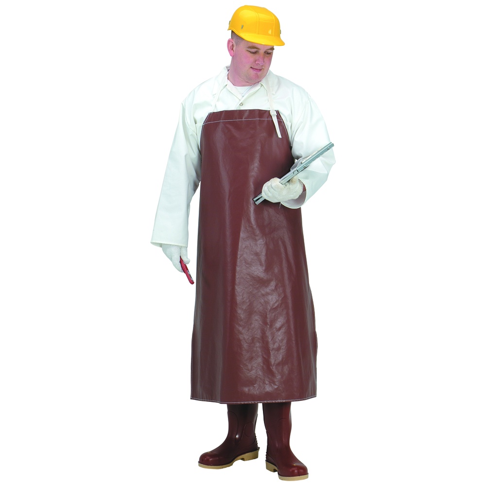Heavy-Duty Hycar Apron, Cloth Straps, 16 Ounce