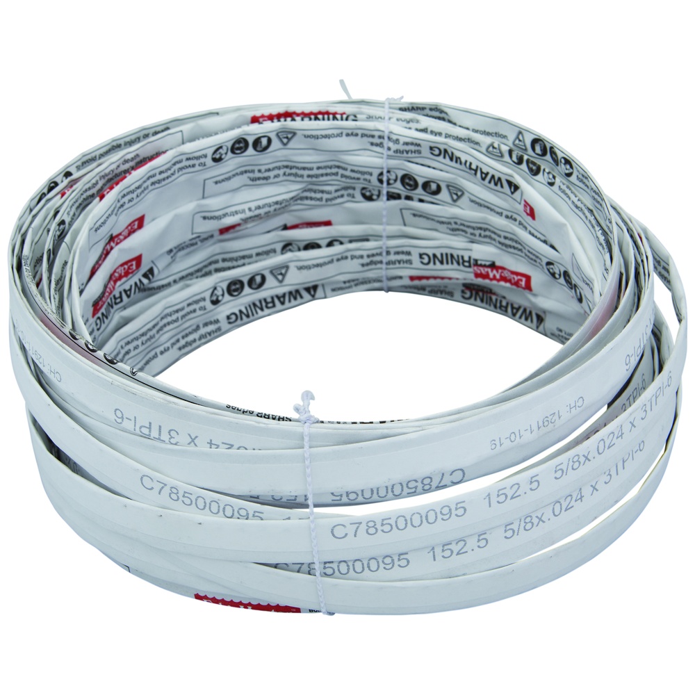 Edgemaster Bandsaw Blades, Premium, 152.5" x 5/8" x .024, 3TPI
