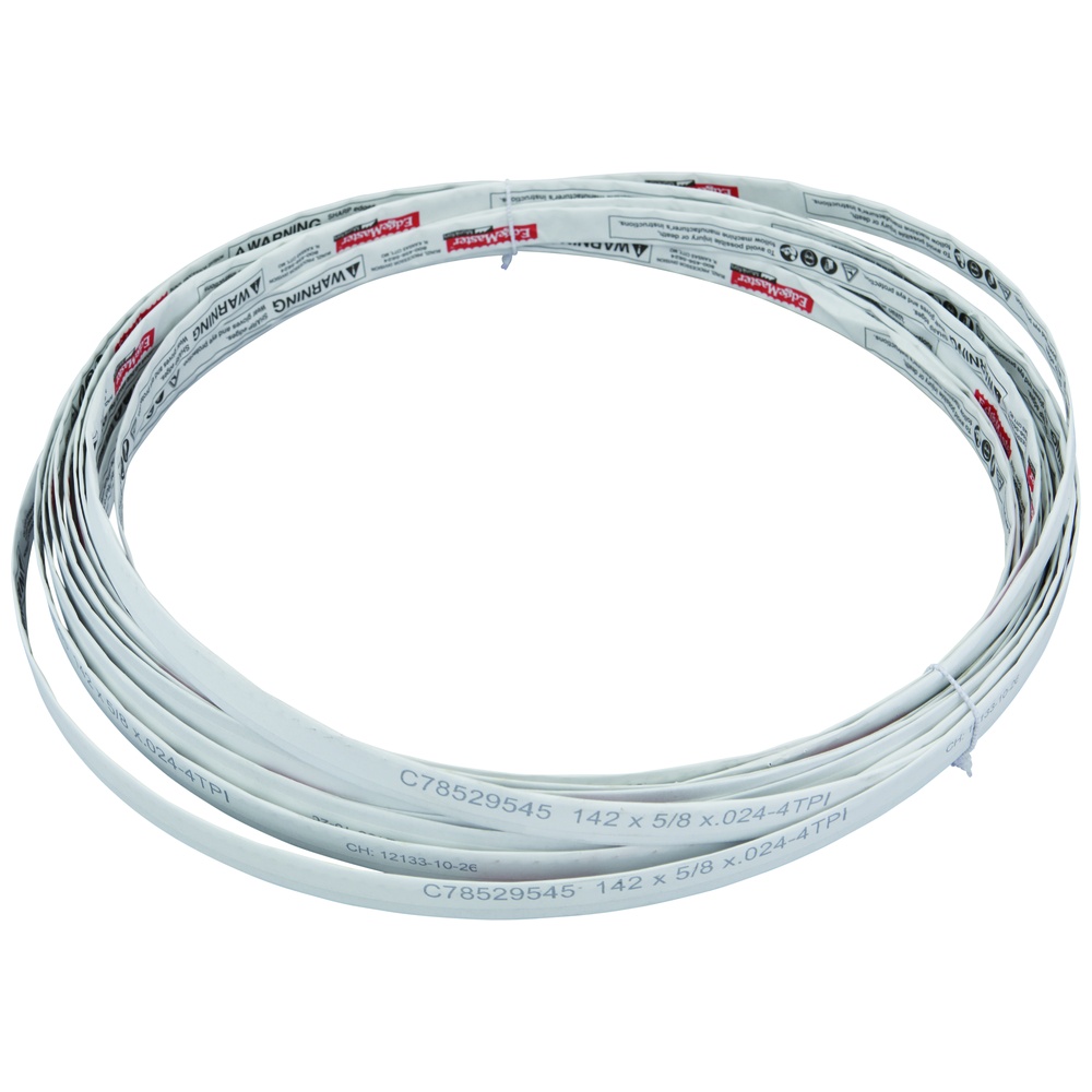 Edgemaster Bandsaw Blades, Premium, 142" x 5/8" x .024, 4TPI