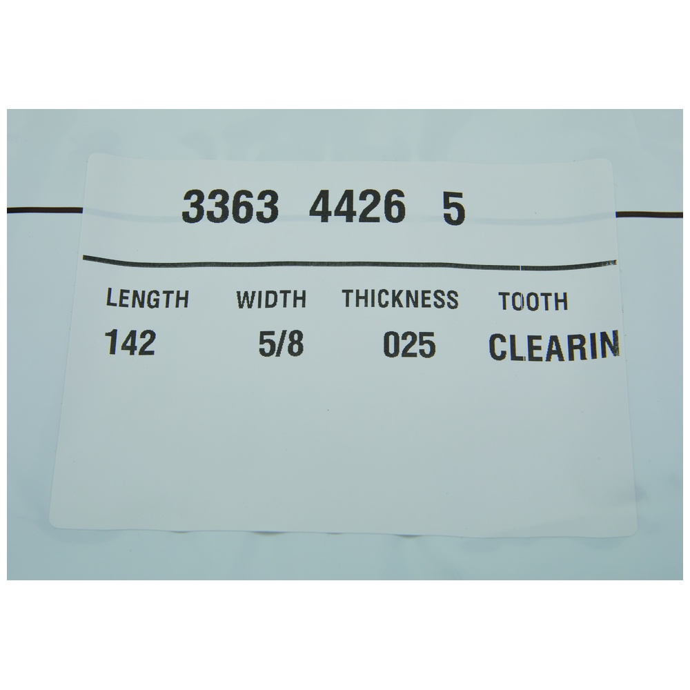 Edgemaster Bandsaw Blades, Standard, 142" x 5/8" x .025", CT