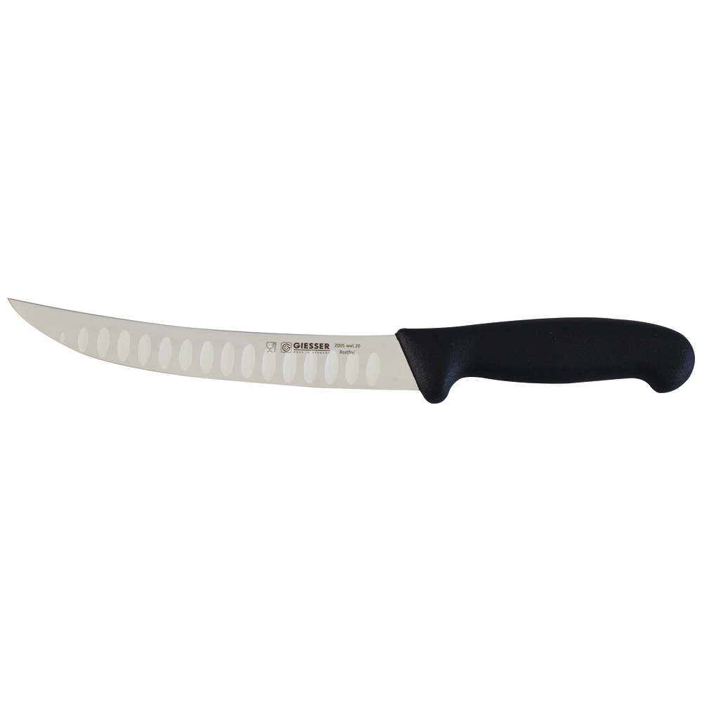 Giesser Breaking Knife with Granton Edge Blade, 8-Inch