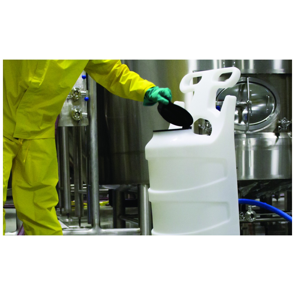 FOAMit Portable Foam Unit, Air-Powered, Pre-Mix, Santoprene Seals, Black Lid, 30 Feet of Blue 3/4 Inch Hose, 20 Gallon