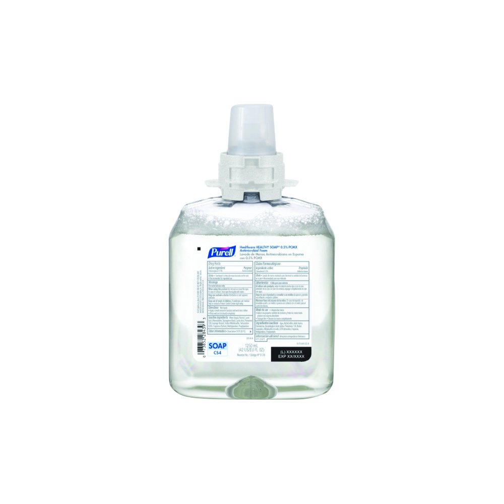 Purell Healthy Soap 0.5% PCMX Antimicrobial Foam Refill for CS4 Dispenser, Floral Scent