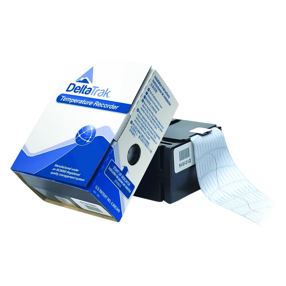 DeltaTrak 16100 In-Transit Temp Recorder, 10 Day Chart Range