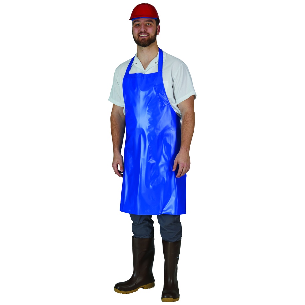 Locknane Vinyl Apron with String Ties, 6 Mil, 31in x 39in