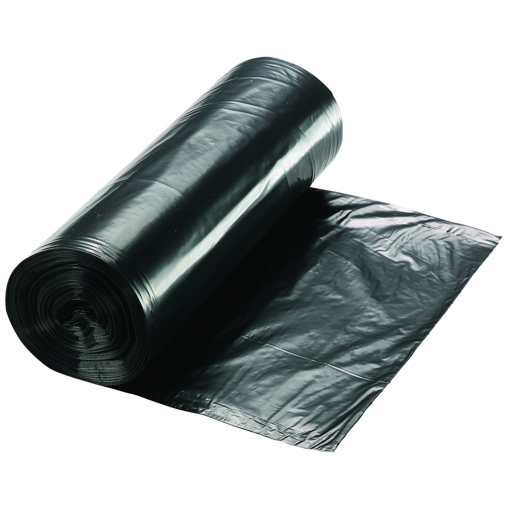 Prime Source Can Liners, 1.1 Mil, 38 Inch x 58 Inch, Non-FDA, Black