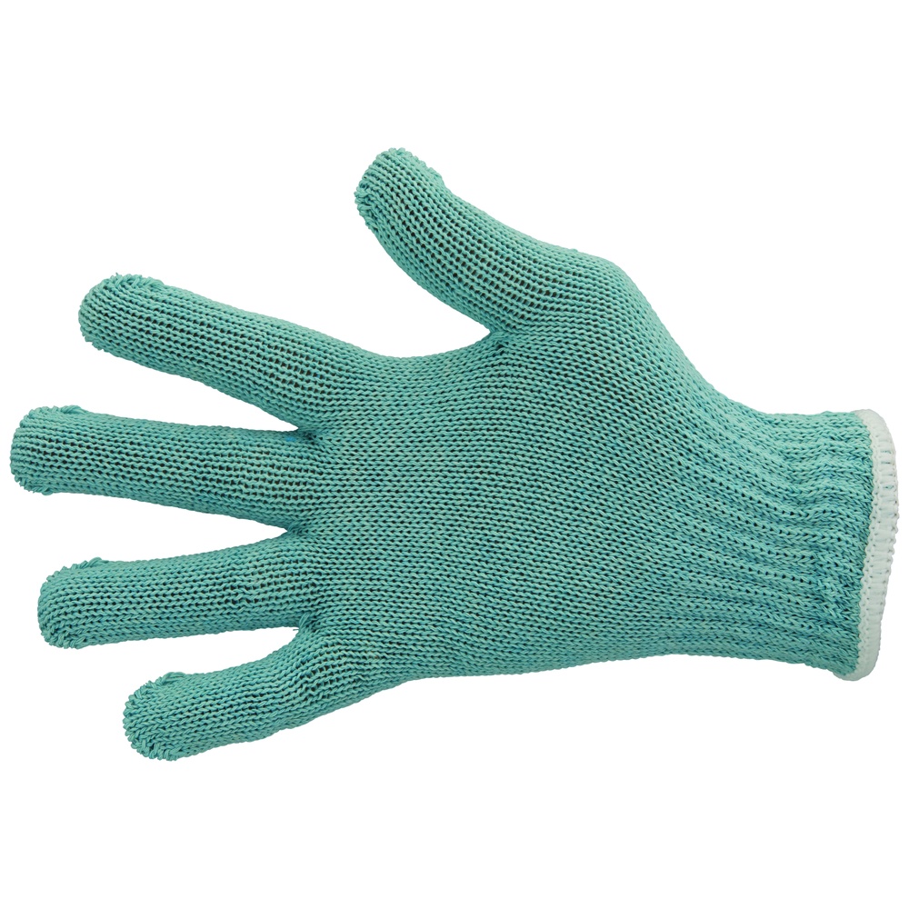 PIP ECO Series™ Seamless Knit Cotton/Recycled Polyester Glove, Medium Weight, 7 Gauge, Blue