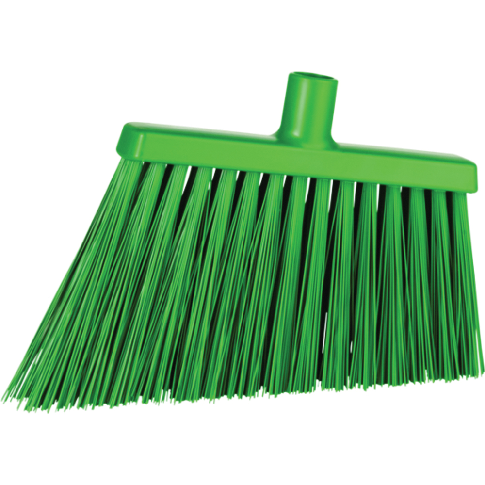 Vikan Broom Head, Angle Cut, Extra Stiff Bristles, 11.4 Inch