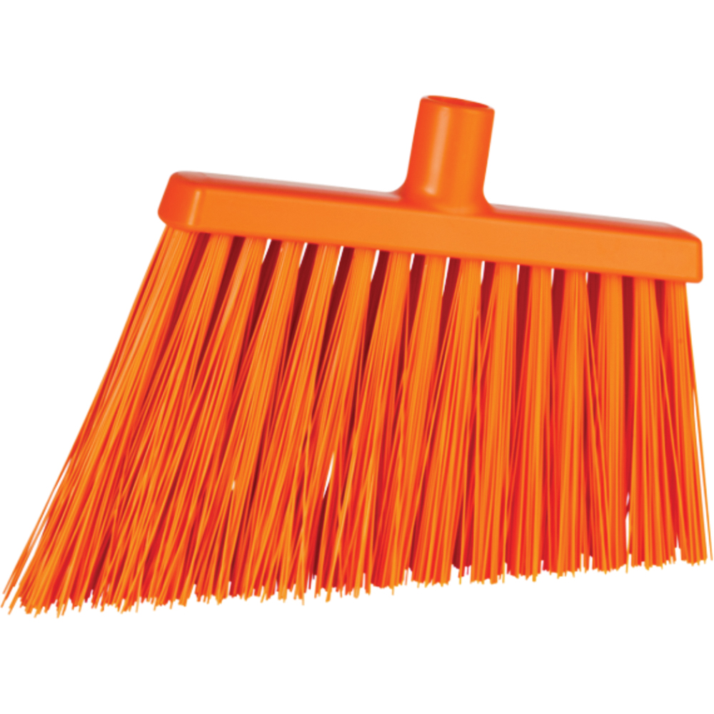 Vikan Broom Head, Angle Cut, Extra Stiff Bristles, 11.4 Inch