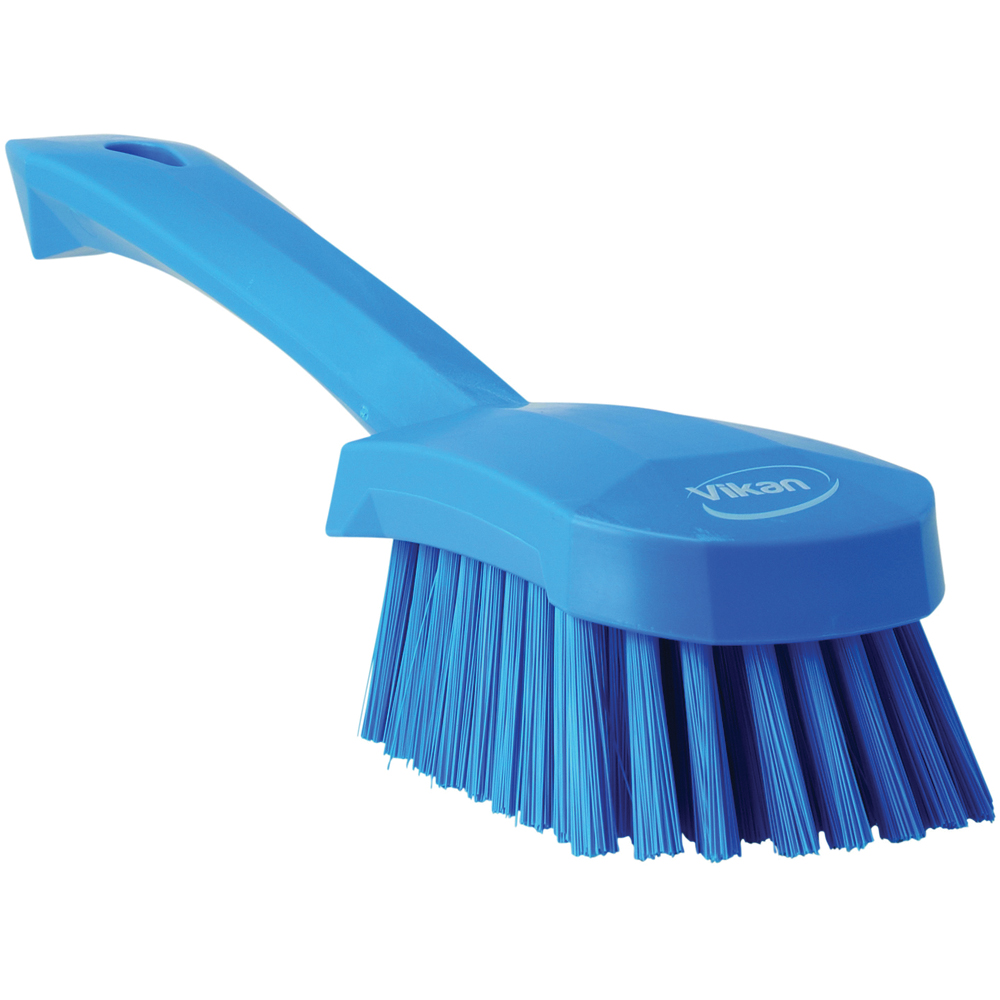 Vikan Washing Brush, Short Handle, Stiff, 10.6 Inch Vikan Washing Brush, Short Handle, Stiff, 10.6 Inch