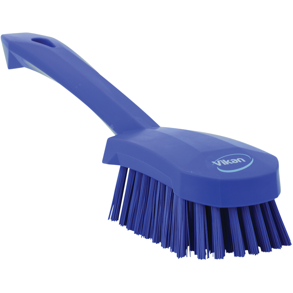 Vikan Washing Brush, Short Handle, Stiff, 10.6 Inch Vikan Washing Brush, Short Handle, Stiff, 10.6 Inch