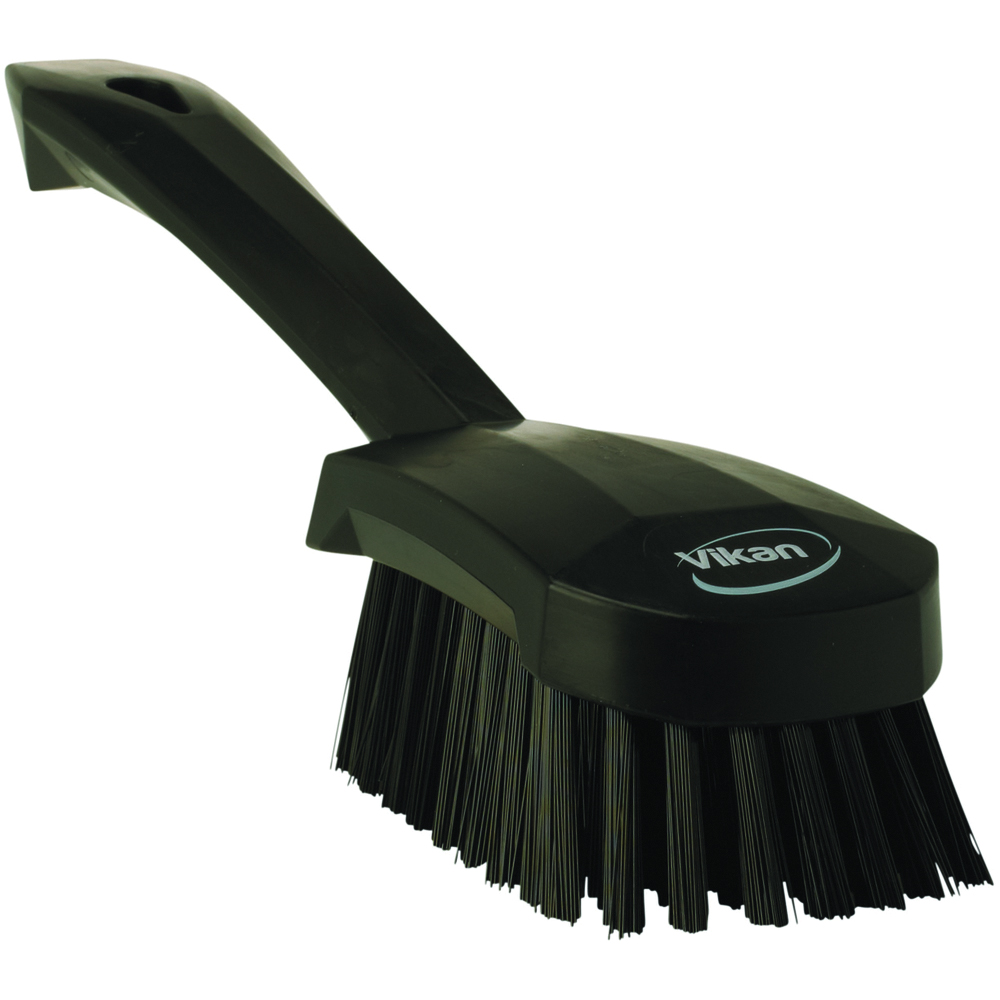 Vikan Washing Brush, Short Handle, Stiff, 10.6 Inch Vikan Washing Brush, Short Handle, Stiff, 10.6 Inch