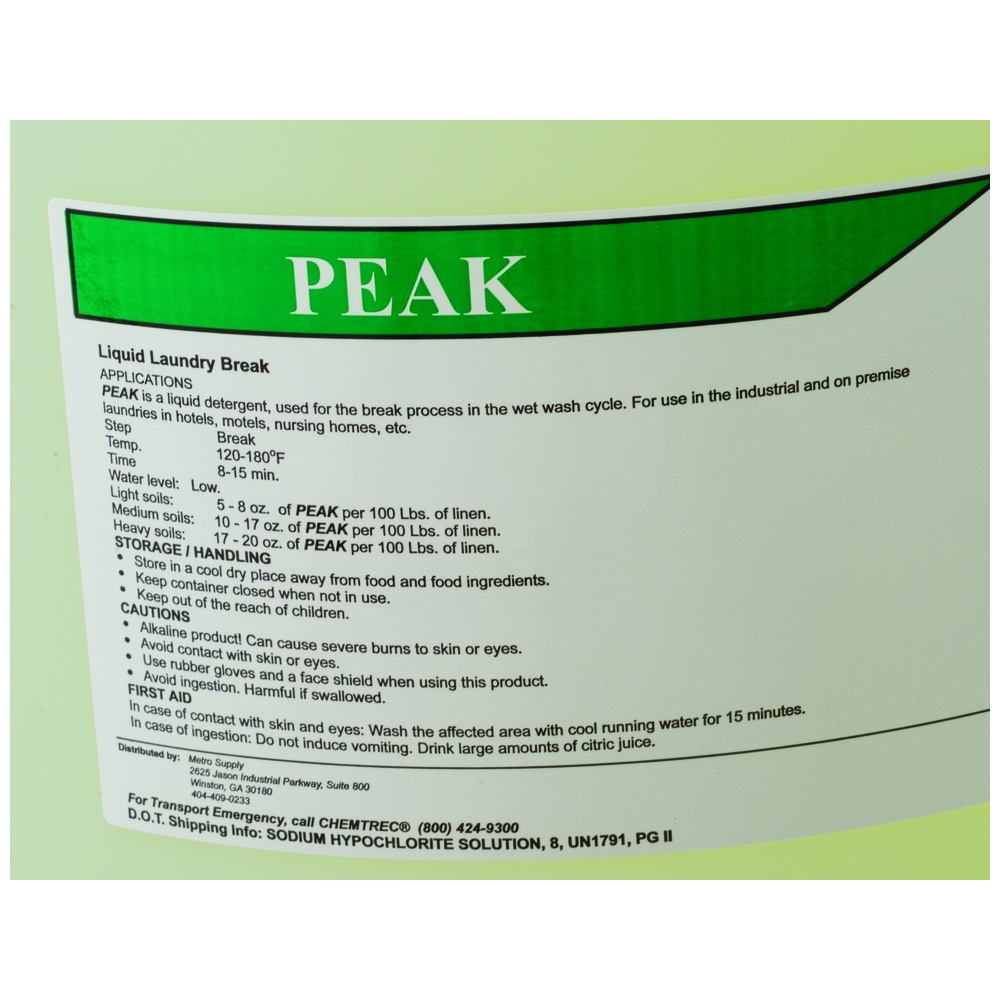Peak Liquid Laundry Detergent