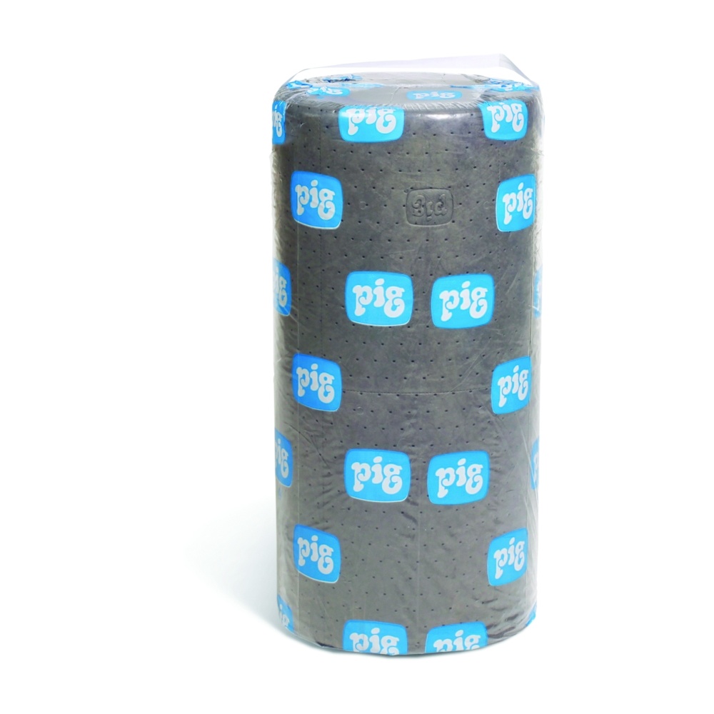 PIG® Absorbent Mat Roll, Heavyweight, Perforated, 30 Inch x 150 Feet, Gray