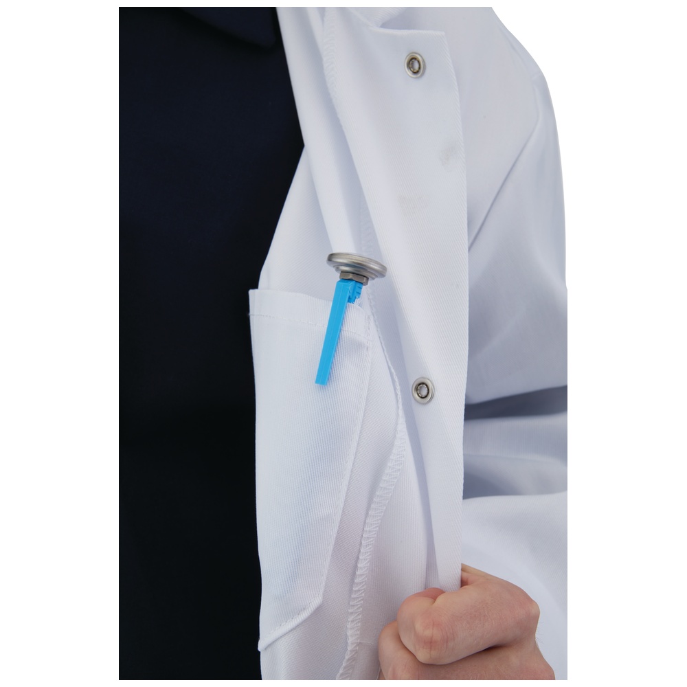 Reed Manufacturing Butcher Frocks, 2 Inside Bottom Pockets and 1 Inside Top Pocket, 7.2 Ounce, White