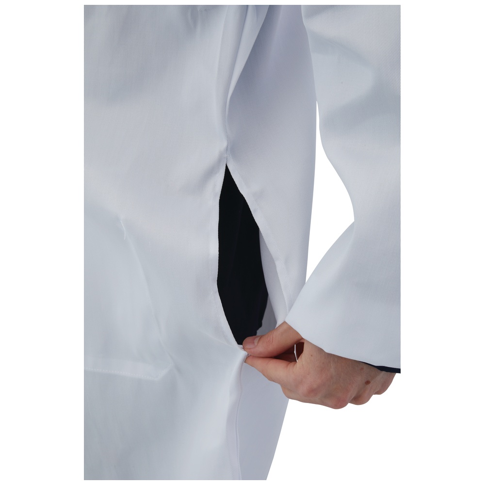 Reed Manufacturing Butcher Frocks, 2 Inside Bottom Pockets and 1 Inside Top Pocket, 7.2 Ounce, White