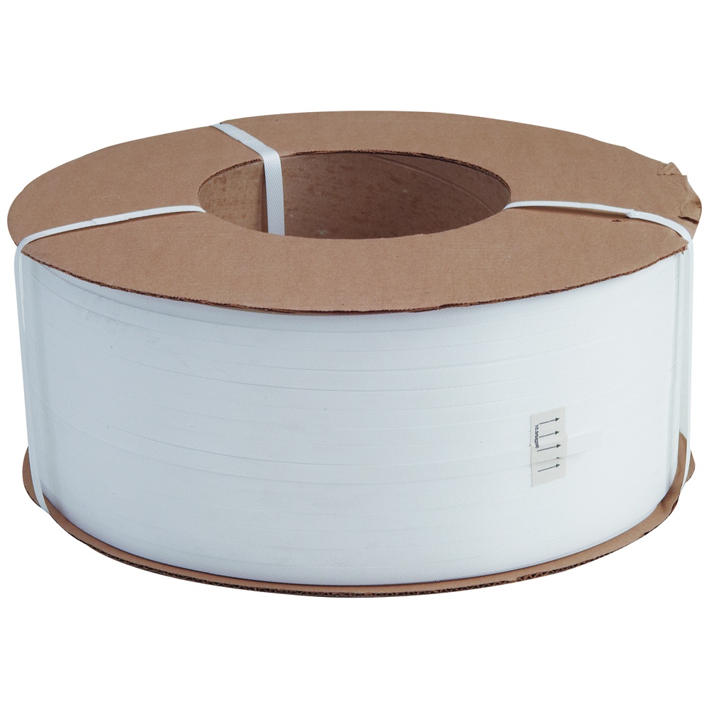 Polyester Strapping, 1/2 Inch x 0.023 Inch, 8200 Feet, Green