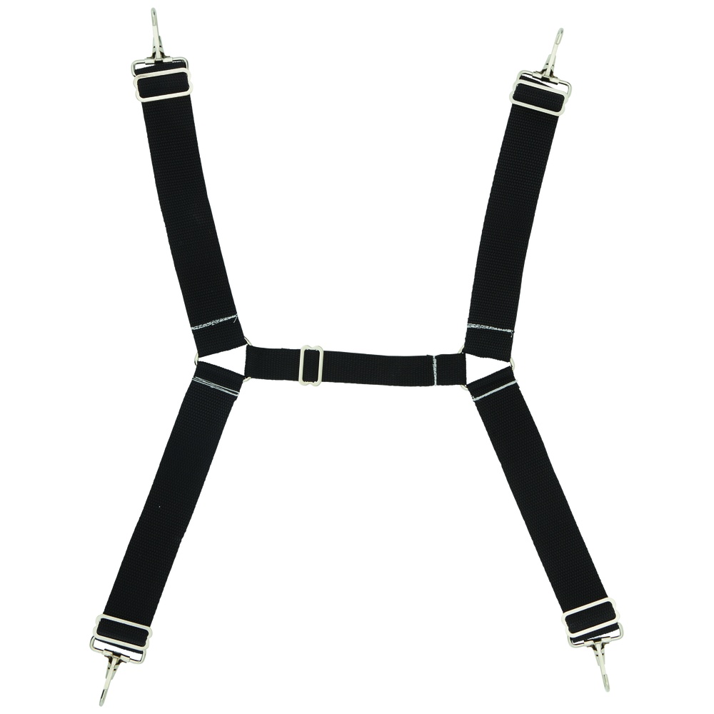 Replacement Apron Straps, H-Style, Black