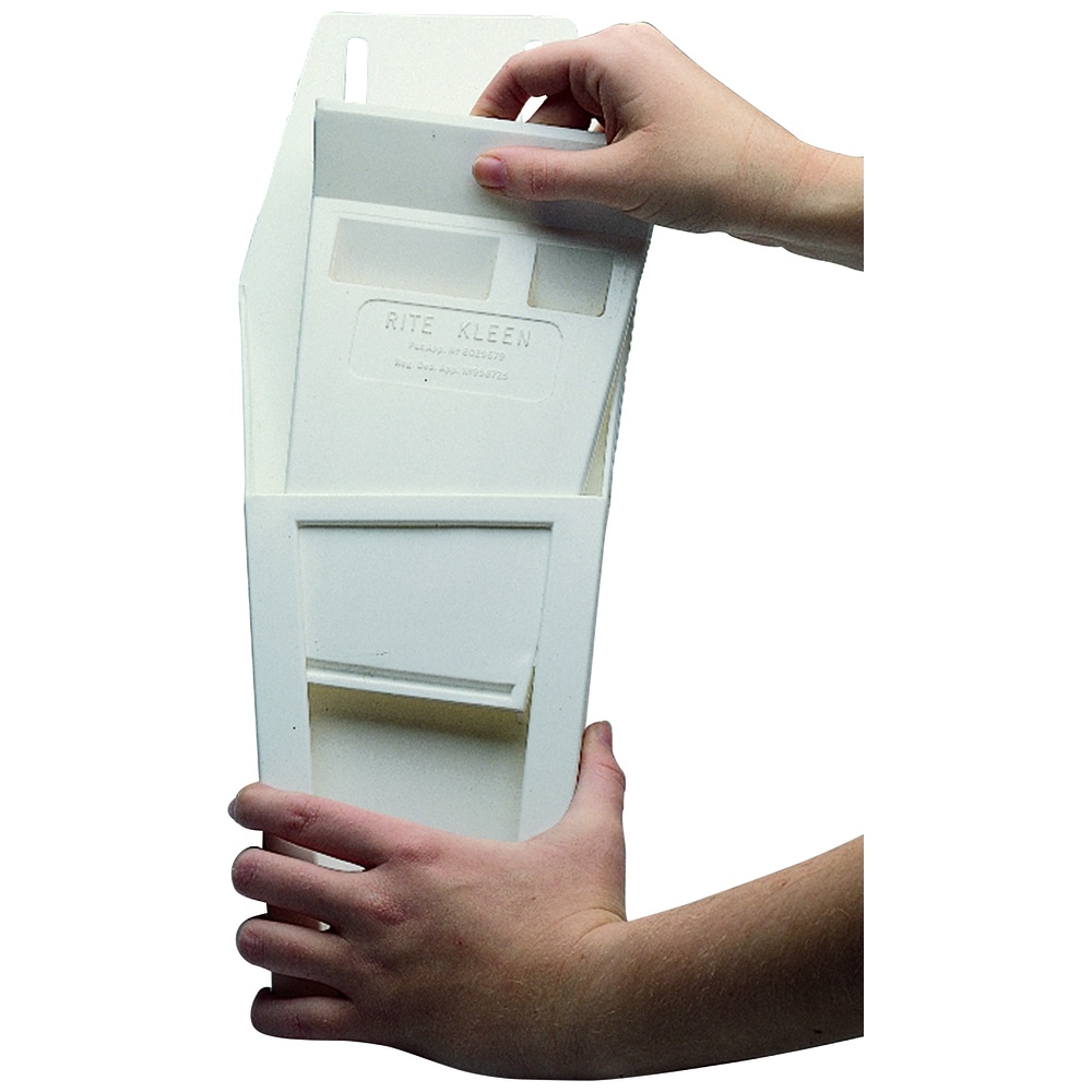 Granton Knives Polyethylene Knife Scabbards, 2 Knife Capacity, 5 Inches Wide, White