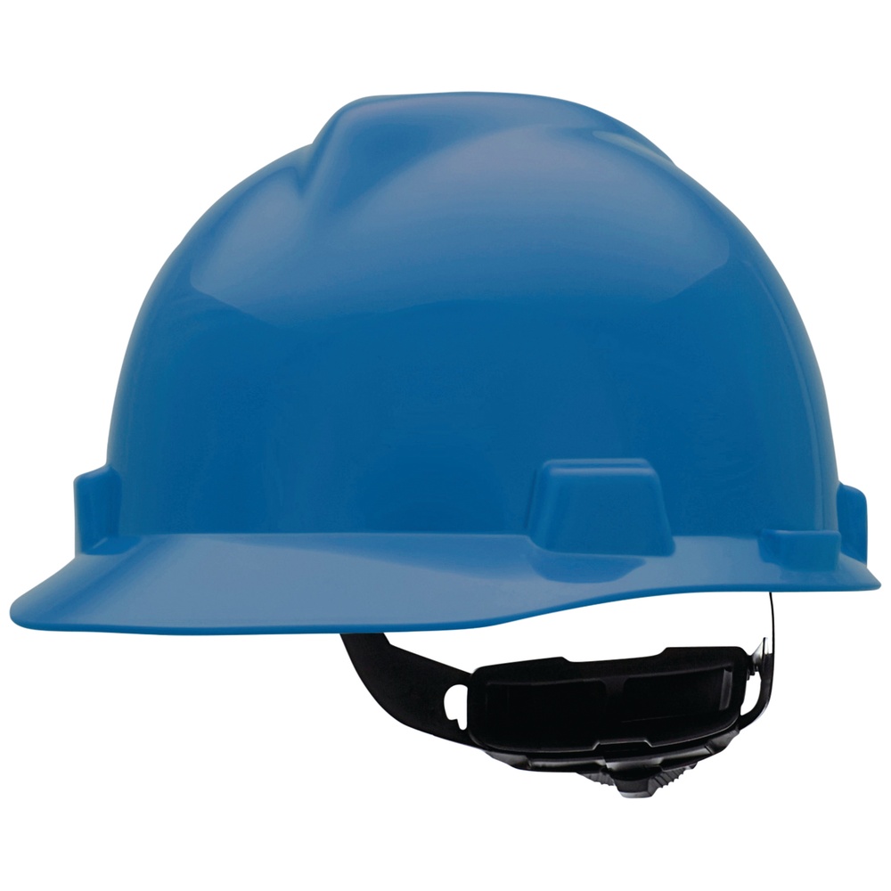 MSA V-Gard® Hard Hats, Ratchet Style Suspension, Non-Vented