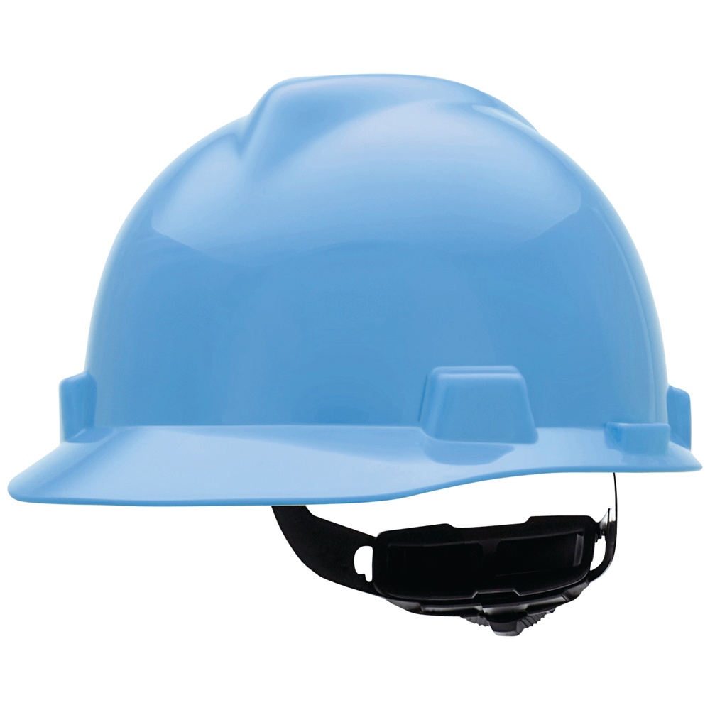 MSA V-Gard® Hard Hats, Ratchet Style Suspension, Non-Vented