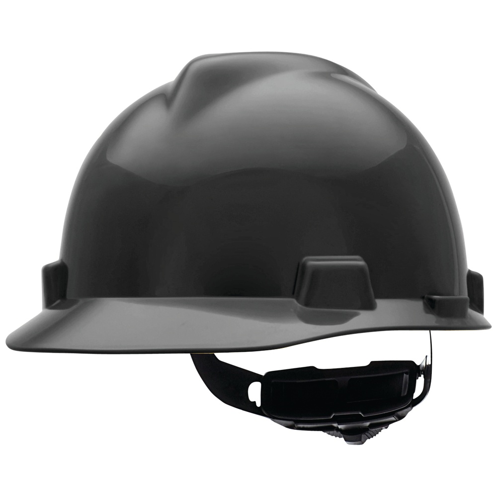 MSA V-Gard® Hard Hats, Ratchet Style Suspension, Non-Vented