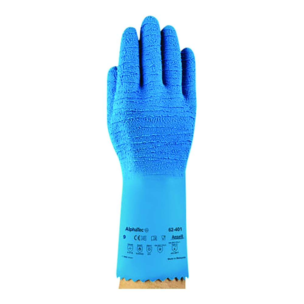 Ansell AlphaTec® 62-401 Latex Gloves with Cotton Liner