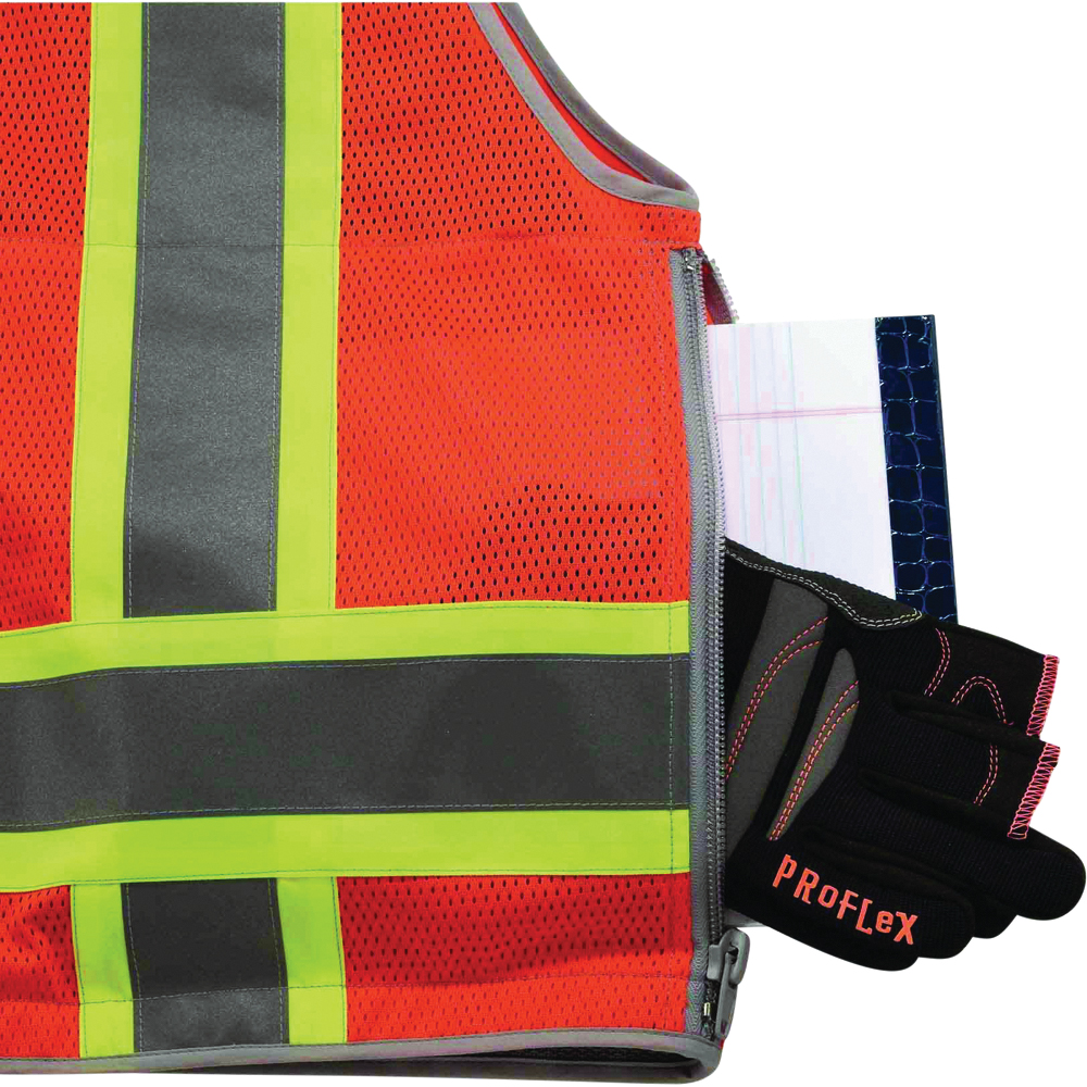 Ergodyne GloWear 8254HDZ 2-Tone Hi-Vis Heavy Duty Surveyors Vest