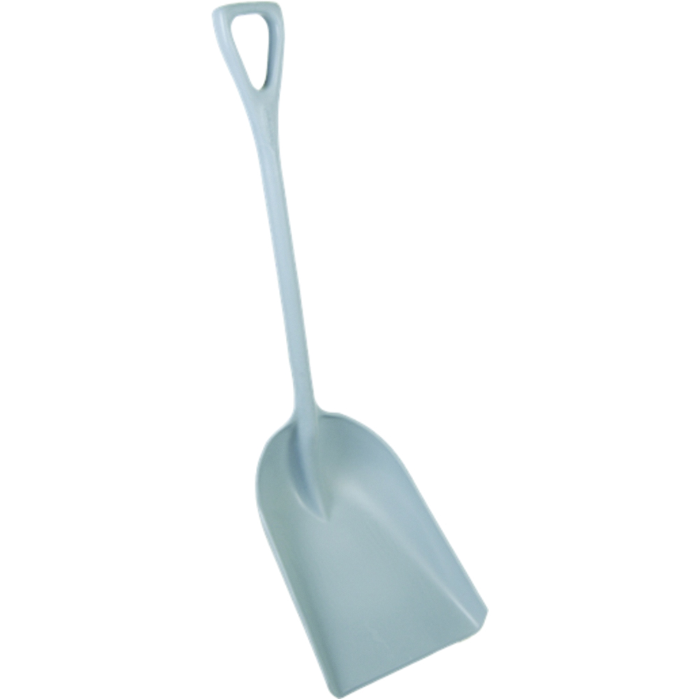Vikan One-Piece Polypropylene Shovel, Metal Detectable, 13.7in