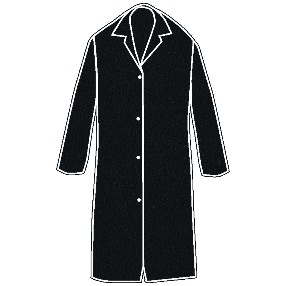 Southern Apparel Inc. Butcher Frocks Long-Sleeves, No Pockets, Dome Snaps, 7 Ounce