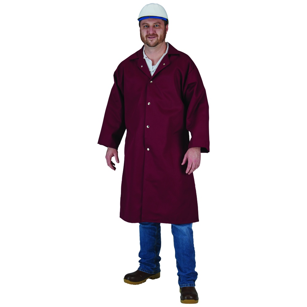 Southern Apparel Inc. Butcher Frocks Long-Sleeves, No Pockets, Dome Snaps, 7 Ounce