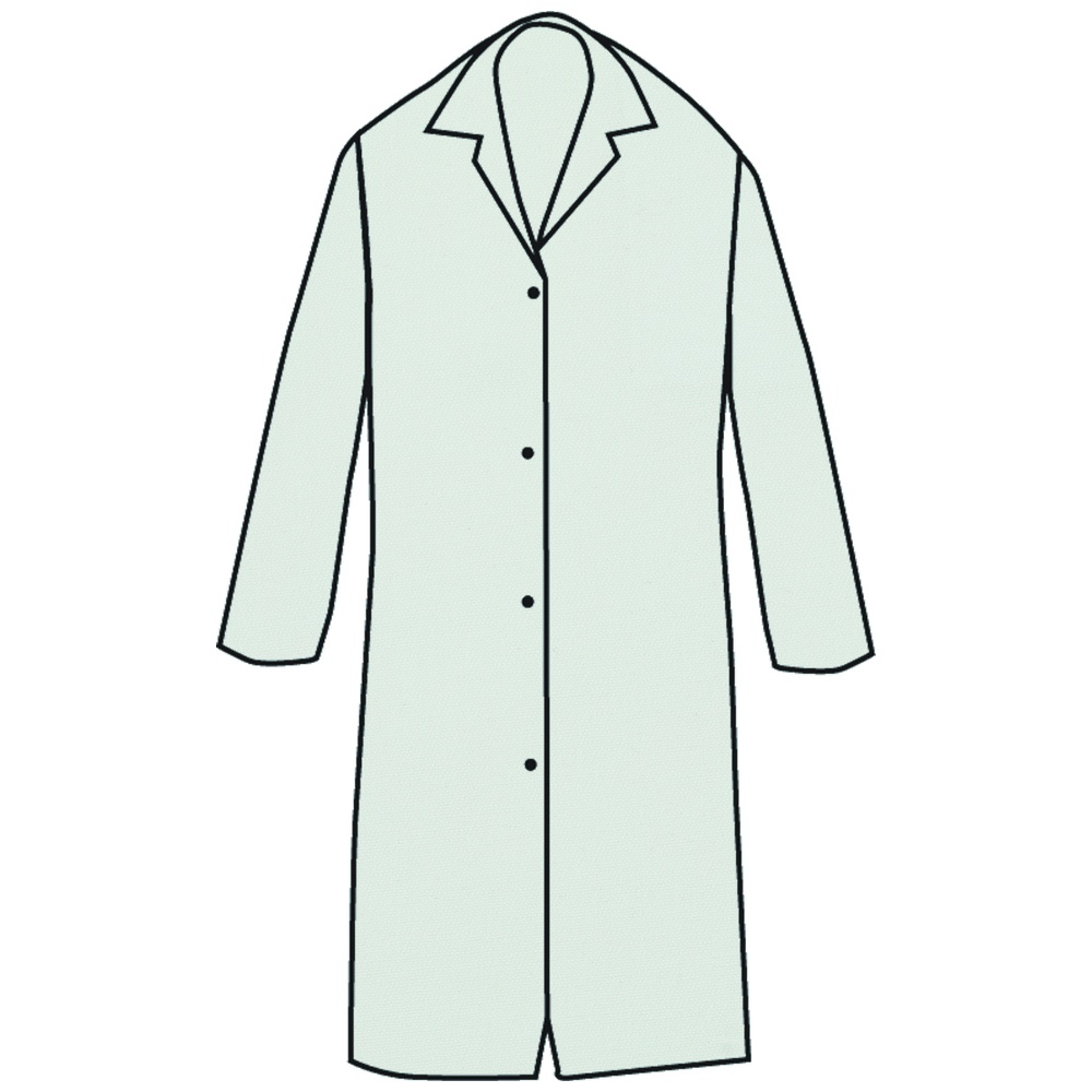 Southern Apparel Inc. Butcher Frocks Long-Sleeves, No Pockets, Dome Snaps, 7 Ounce