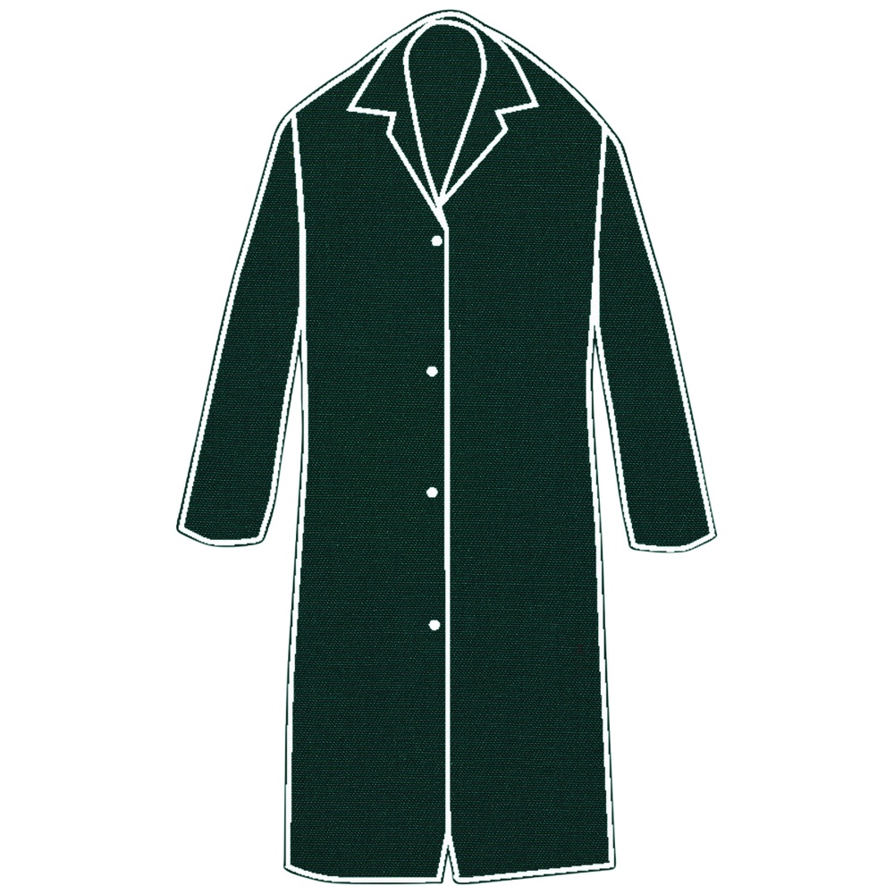 Southern Apparel Inc. Butcher Frocks Long-Sleeves, No Pockets, Dome Snaps, 7 Ounce