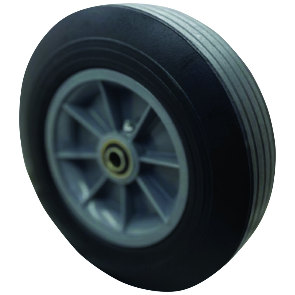 Aarch Caster and Equipment Semi-Pneumatic Wheel with Offset Plastic Hub