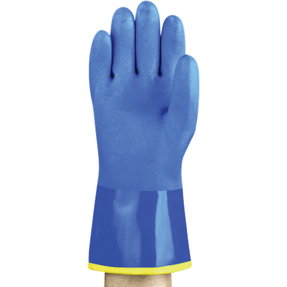 Ansell AlphaTec Insulated PVC Gloves with Sandblast Grip