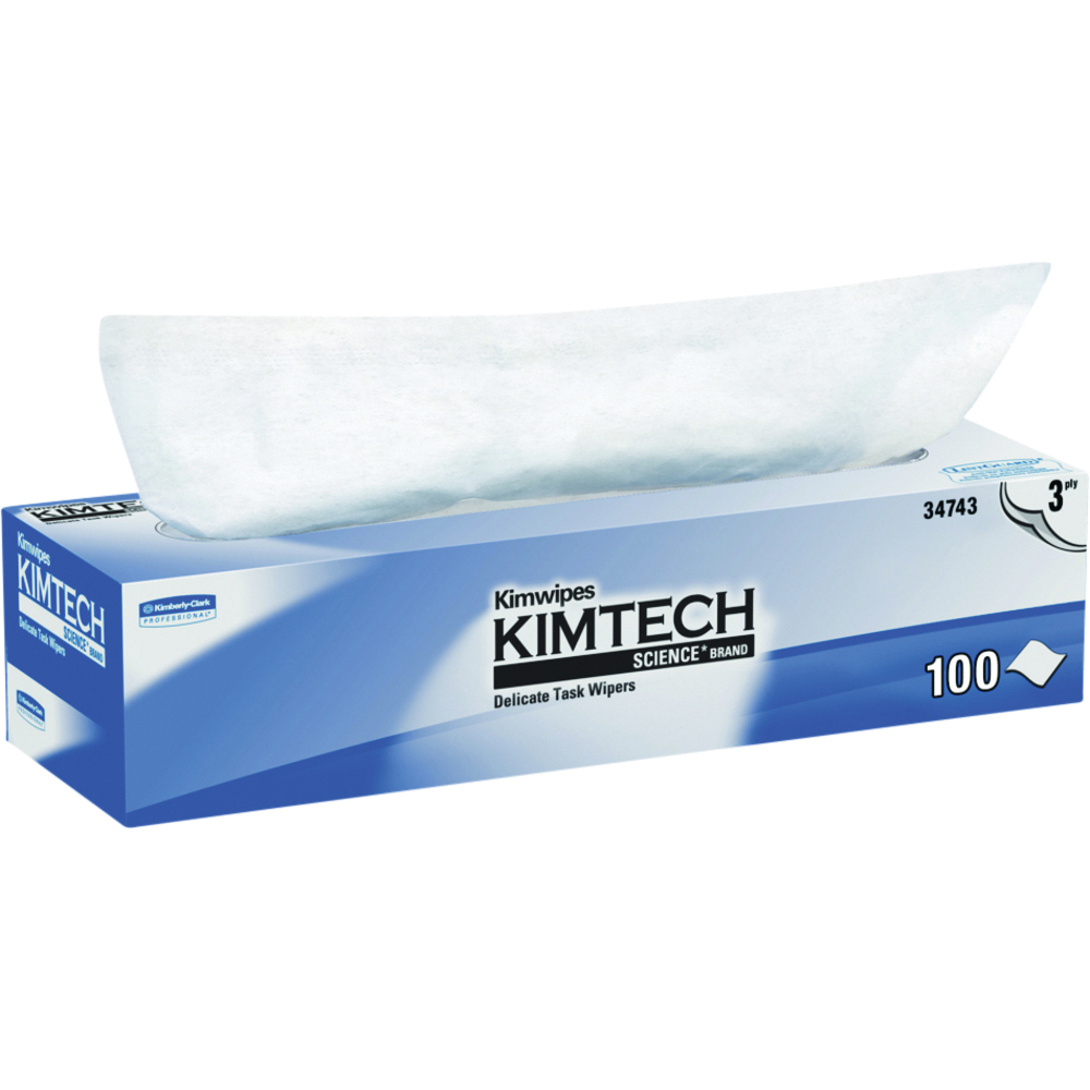 Kimtech Science Kimwipes Delicate 3-Ply Task Wipers