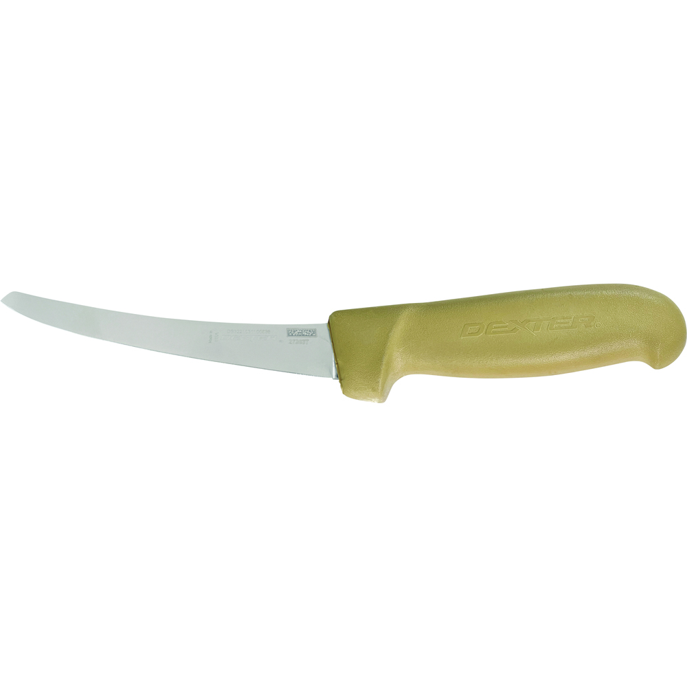 Dexter Russell Prodex Curved Semi-Flex Boning Knife with Safety Tip