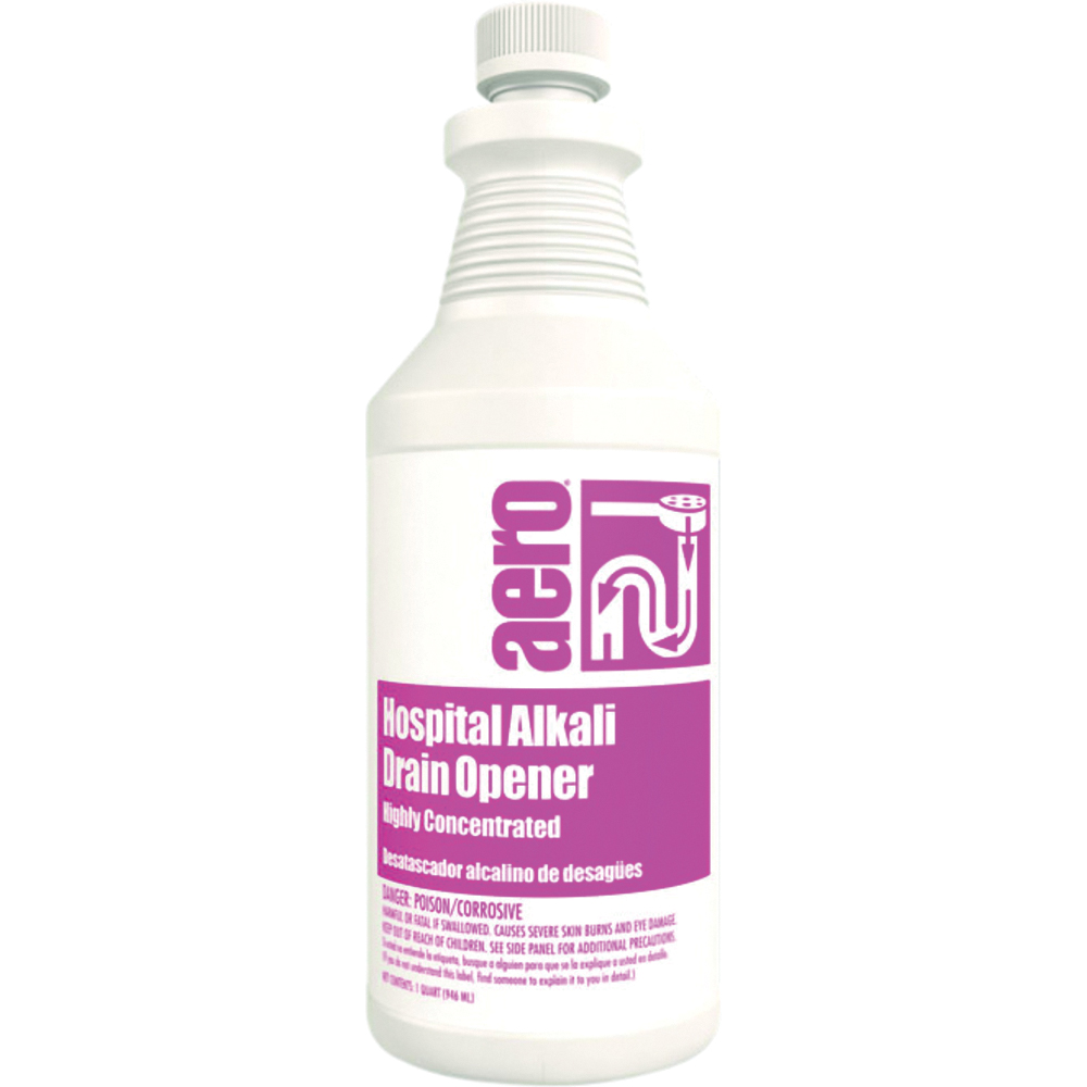 Aero Hospital Alkali Drain Opener, 1-Quart