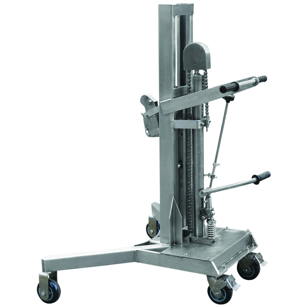 Vestil Drum Lifter/Transporter, Stainless Steel