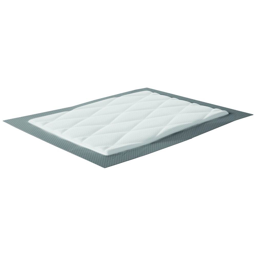 Novipax Pad-Loc® Meat Soaker Pad, One Side Wicking, 270 Gram, 16 Inch x 4-3/4 Inch, White