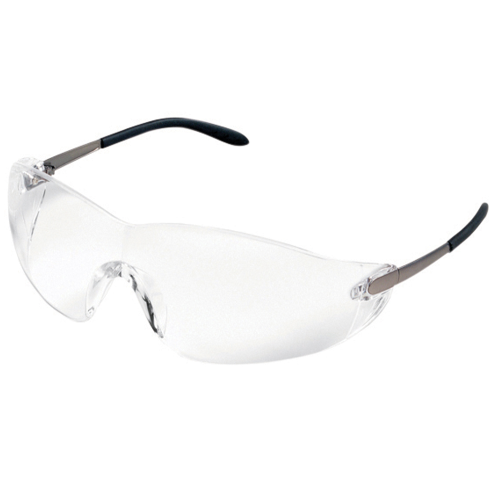 MCR Safety S22 Series Safety Glasses, Frameless, Metal Alloy Temples