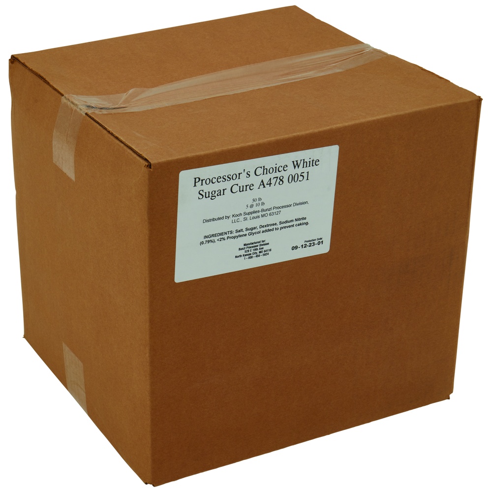 Processor's Choice White Sugar Cure, 50 Pounds