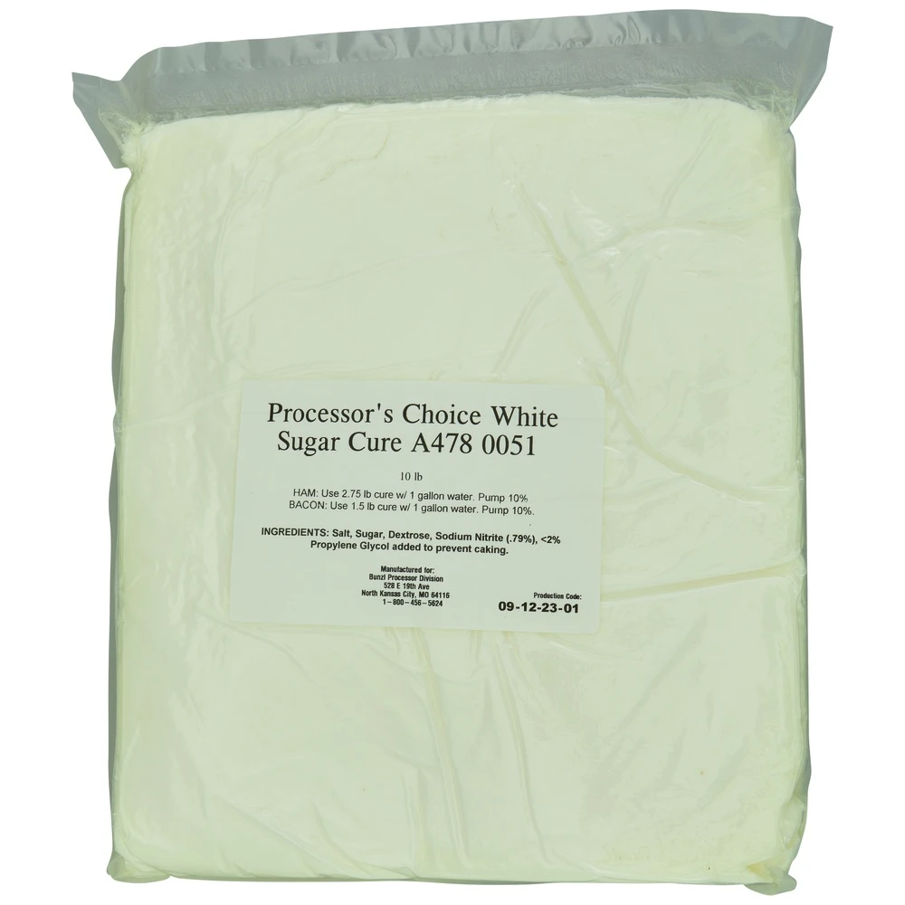 Processor's Choice White Sugar Cure, 50 Pounds