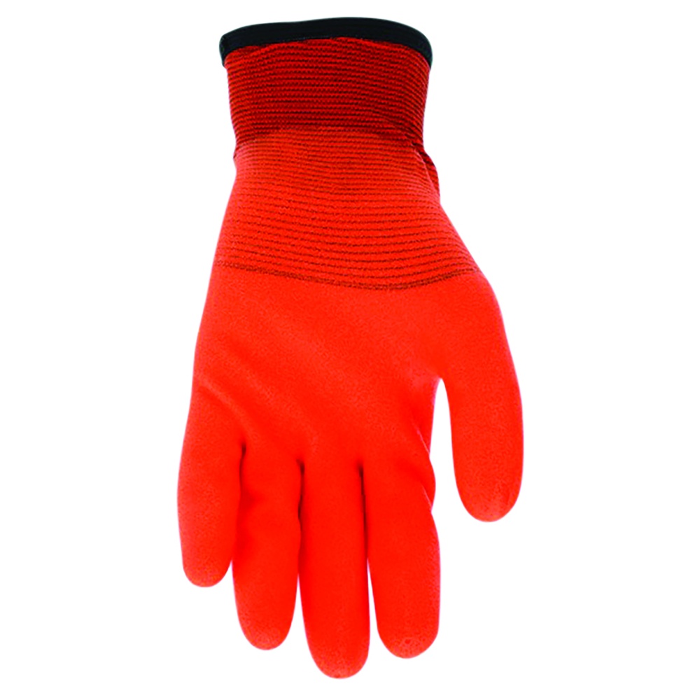 MCR Safety Ninja® Ice Insulated Work Gloves, Nylon with Acrylic Terry Interior, HPT Coated, 15 Gauge