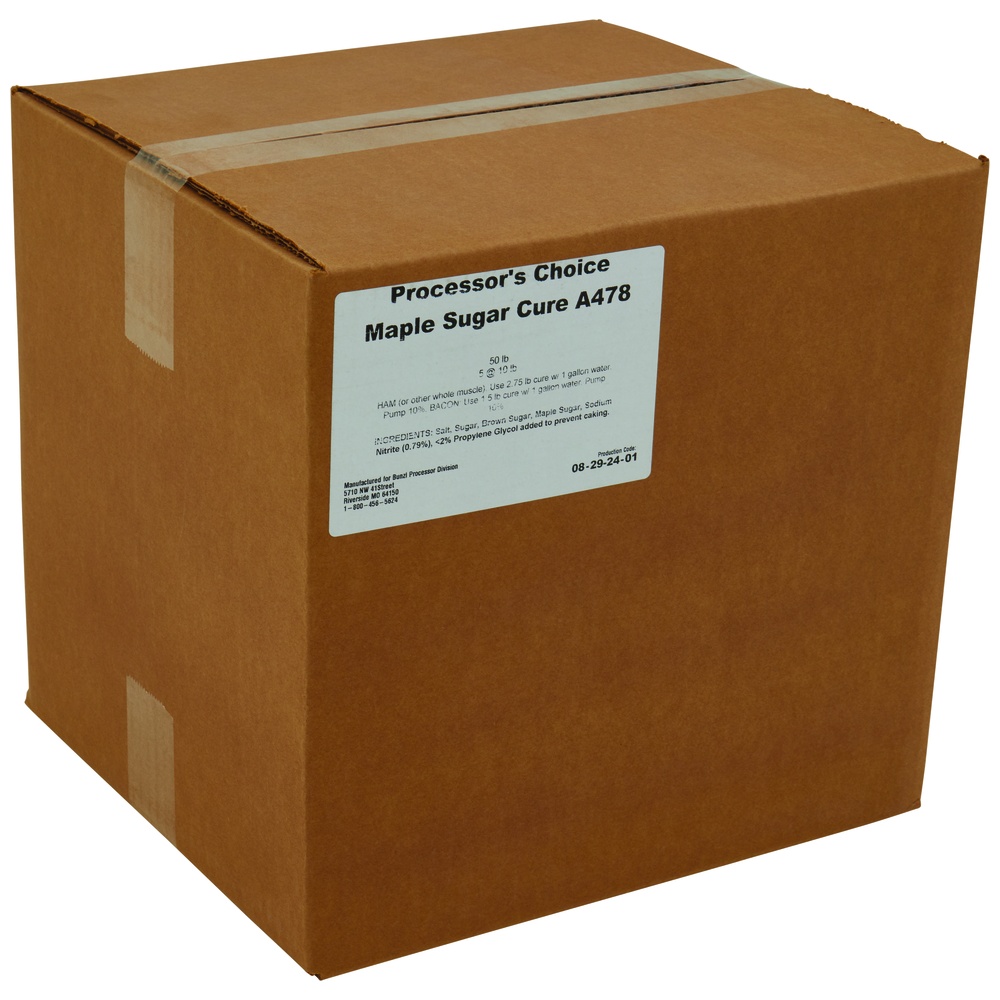 Processor's Choice Maple Cure, Dry Rub, 50 Pounds