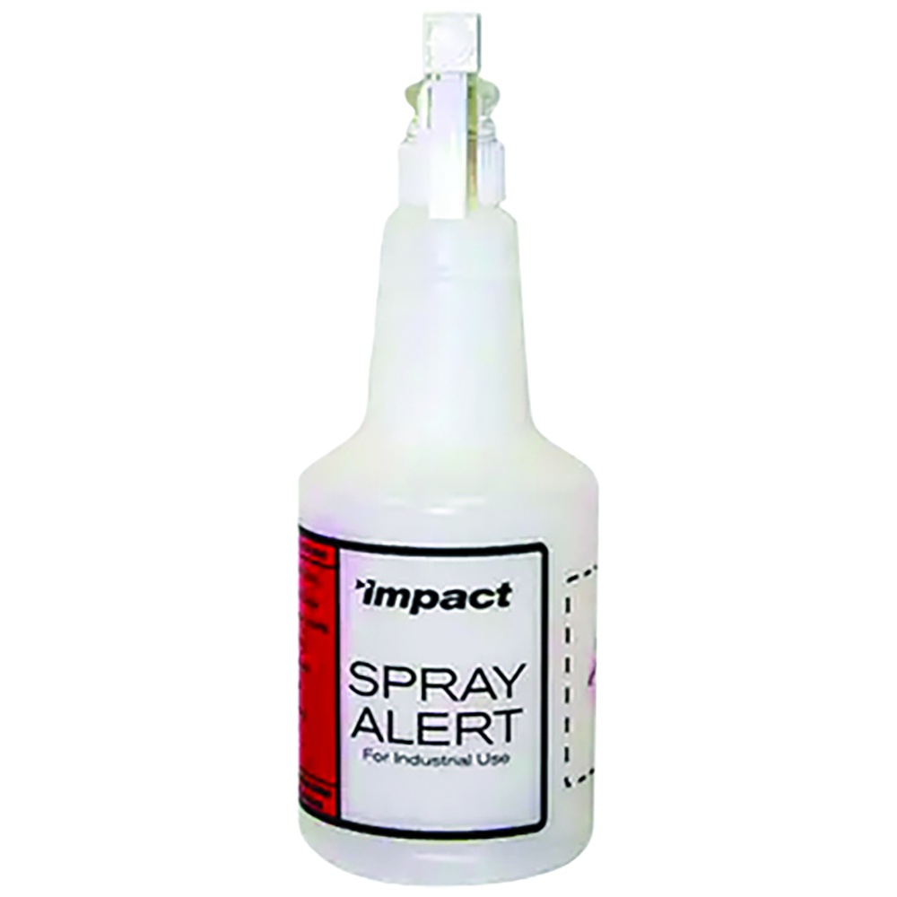 Impact Spray Alert System Spray Bottles, Embossed Graduations and Dilution Ratios, Three-Finger Grip